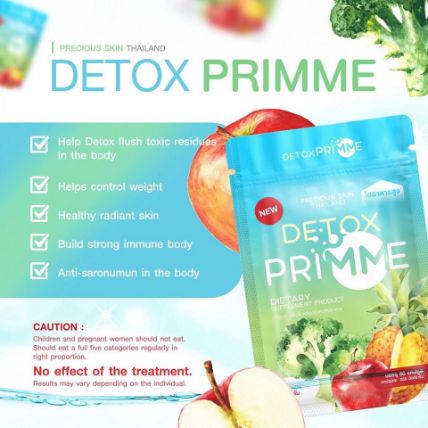 Viên uống Detox khử mỡ giảm cân thải độc Primme DTX ảnh 15