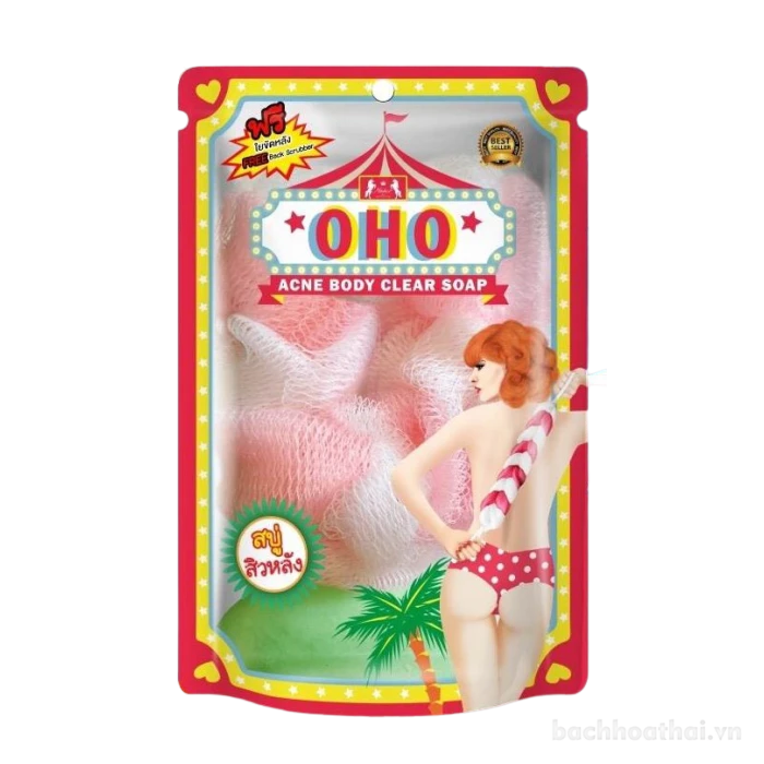Xà phòng dành cho da mụn OHO Acne Body Clear Soap