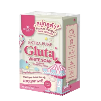 Ảnh sản phẩm Xà phòng tắm trắng với Glutathione Extra Pure Gluta White Thái Lan 1