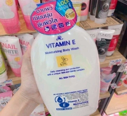 Sữa tắm giàu Vitamin E Moisturizing Body Wash dưỡng ẩm sâu chống oxy hóa ảnh 7