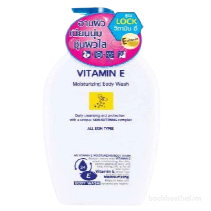 Sữa tắm giàu Vitamin E Moisturizing Body Wash dưỡng ẩm sâu chống oxy hóa ảnh 1
