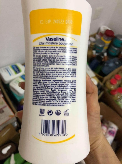 Sữa tắm Vaseline Total Moisture Body Wash Thái Lan ảnh 2