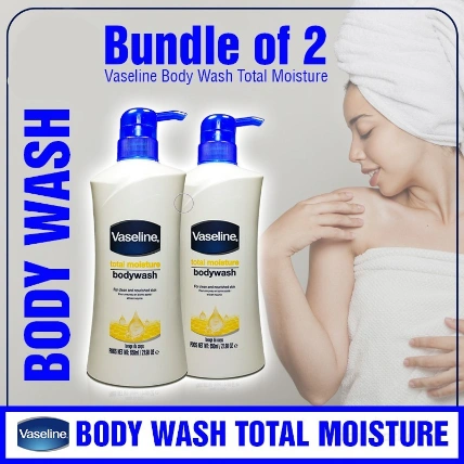 Sữa tắm Vaseline Total Moisture Body Wash Thái Lan ảnh 9