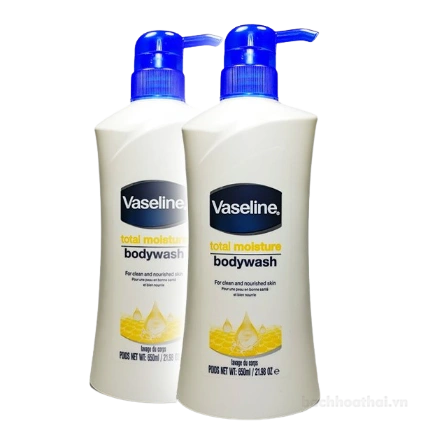Sữa tắm Vaseline Total Moisture Body Wash Thái Lan ảnh 1