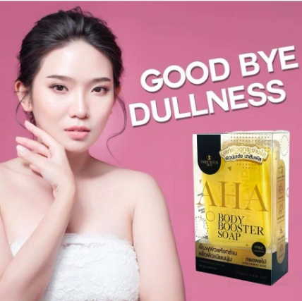 Xà phòng tắm trắng da AHA Body Booster Soap 80gr Thái Lan ảnh 3