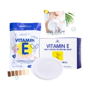 Ảnh sản phẩm Xà phòng tắm dưỡng da AR Vitamin E Whitening Soap Thái Lan 1