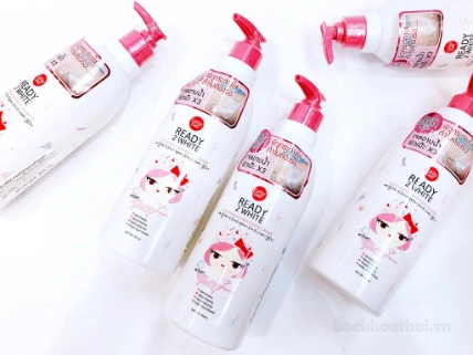 Sữa tắm dưỡng trắng da Cathy Doll Ready 2 white One Day Whitener Body Cleanser Thái Lan ảnh 6