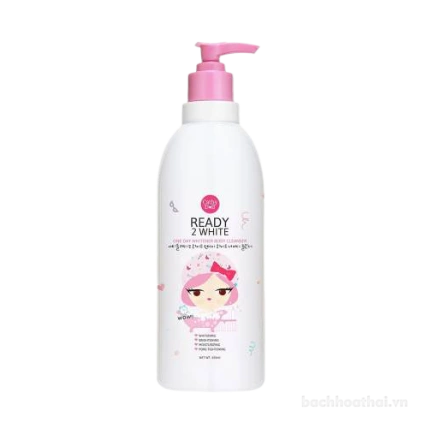 Sữa tắm dưỡng trắng da Cathy Doll Ready 2 white One Day Whitener Body Cleanser Thái Lan ảnh 1