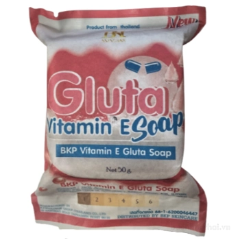 Ảnh sản phẩm Xà phòng trắng da mặt và body BKP Gluta Vitamin E Soap Thái Lan 1