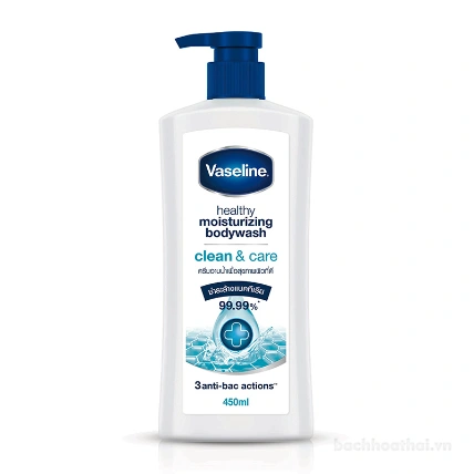 Sữa tắm dưỡng ẩm Vaseline Healthy Moisturizing Body Wash ảnh 12