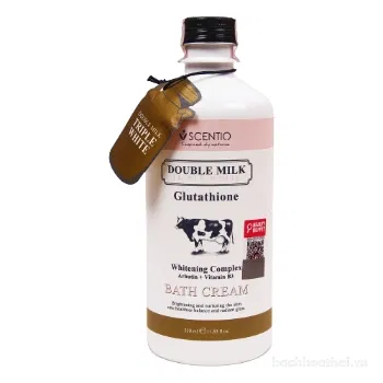 Ảnh sản phẩm Sữa tắm trắng da dưỡng ẩm Scentio Double Milk Triple White Bath Cream 1