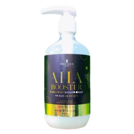 Sữa tắm tạo bọt trắng da AHA Booster Bubble Body Shower Cream ảnh 1