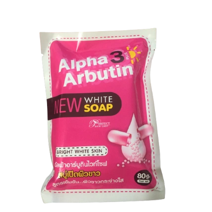 Xà phòng tắm kích trắng da Alpha Arbutin 3 Plus New White Soap ảnh 1