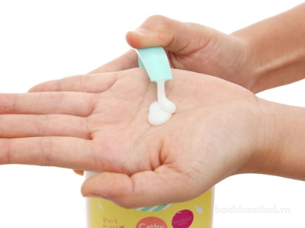 Sữa tắm hữu cơ trắng da bổ xung protein Tofu Body Bath Cleanser Cathy Doll ảnh 6