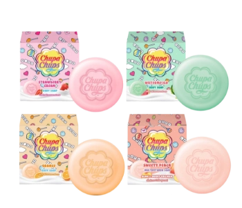 Ảnh sản phẩm Xà phòng tắm Chupa Chups Multivitamin Soap Thái Lan hương trái cây  1