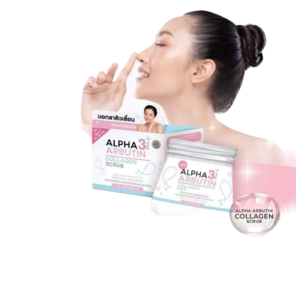 Tẩy tế bào chết Alpha Arbutin 3+ Plus Collagen Scrub ảnh 1