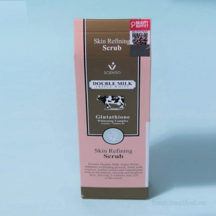 Tẩy tế bào chết Scentio Double Milk Triple White Skin Refining Scrub ảnh 5