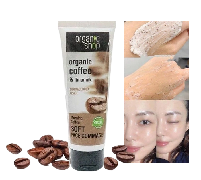 Tẩy tế bào chết da mặt Organic Coffee & Powder Face Gommage