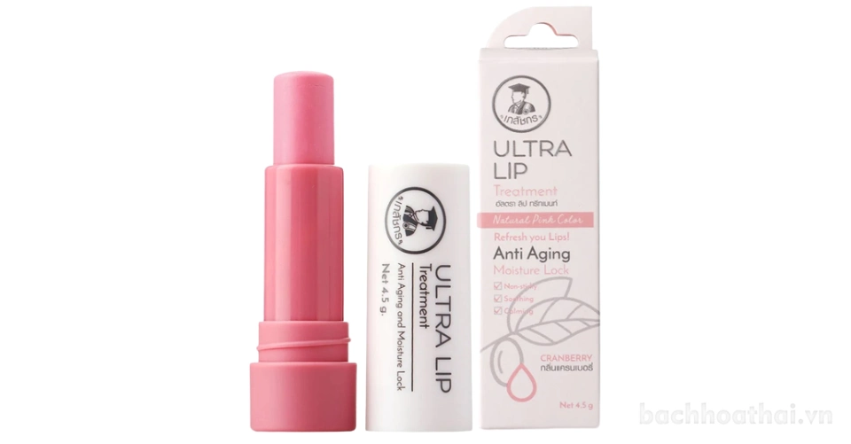 Son dưỡng chống lão hóa, giữ ẩm ngừa thâm môi Ultra Lip Treatment