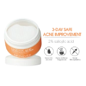 Ảnh sản phẩm Miếng Pads làm sạch da dầu mụn SKINEVER Salicylic Acid Refreshing Acne Skin Pads  1