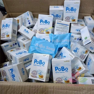 Xà phòng trắng da dưỡng da Pobo Soap ảnh 8