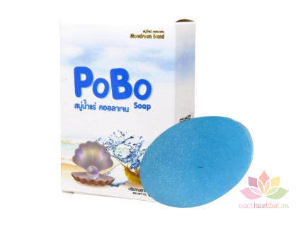 Xà phòng trắng da dưỡng da Pobo Soap ảnh 1