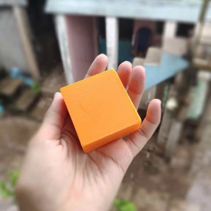 Xà phòng Cam nghệ Galong Orange Natural Soap ảnh 11