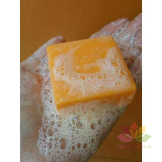 Xà phòng Cam nghệ Orange Natural Soap ảnh 3