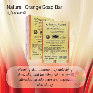 Xà phòng Cam nghệ Orange Natural Soap ảnh 6