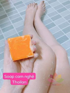 Xà phòng Cam nghệ Orange Natural Soap ảnh 7