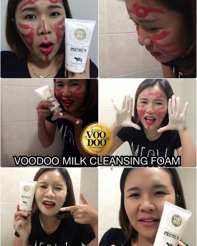 Sữa rửa mặt tẩy trang VooDoo Premium Milk Cleansing Makeup Removers