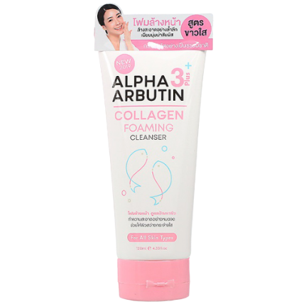 Sữa rửa mặt Alpha Arbutin Collagen Foaming Cleanser ảnh 1