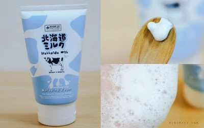Sữa Rửa Mặt Tạo Bọt HOKKAIDO MILK Whipping Foam Beauty Buffet  ảnh 6