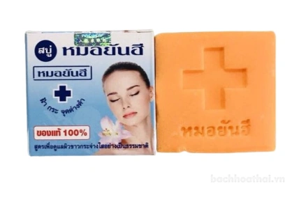 Xà phòng cam rửa mặt mờ thâm nám tàn nhang Yanhee Thái Lan ảnh 10