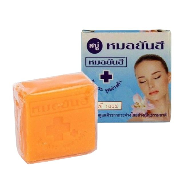 Xà phòng cam rửa mặt mờ thâm nám tàn nhang Yanhee Thái Lan