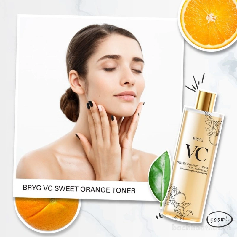 Tonique (Toner) Thailand Atreus VC Sweet Orange 500ml - Hydratant Peau, Neuf, Provenance Thaïlande