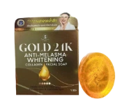 Ảnh sản phẩm Xà phòng collagen rửa mặt trắng da chống nám Gold 24K Collagen Facial Soap 1