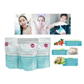Ảnh sản phẩm Xà phòng rửa mặt bổ xung colagen ốc sên Kojic Collagen Soap 1