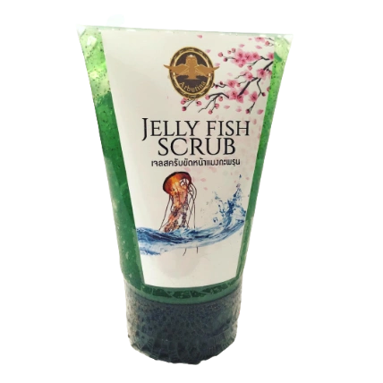 Gel rửa mặt tẩy tế bào chết sứa biển Jelly Fish Scrub ảnh 1