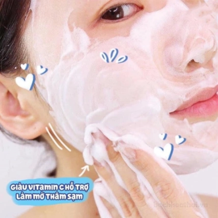 Sữa rửa mặt hạt ý dĩ Hatomugi Cleansing & Facial washing Nhật Bản ảnh 4