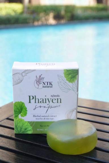 Xà phòng rửa mặt trị mụn chiết xuất thảo dược Phaiyen Soap ảnh 12