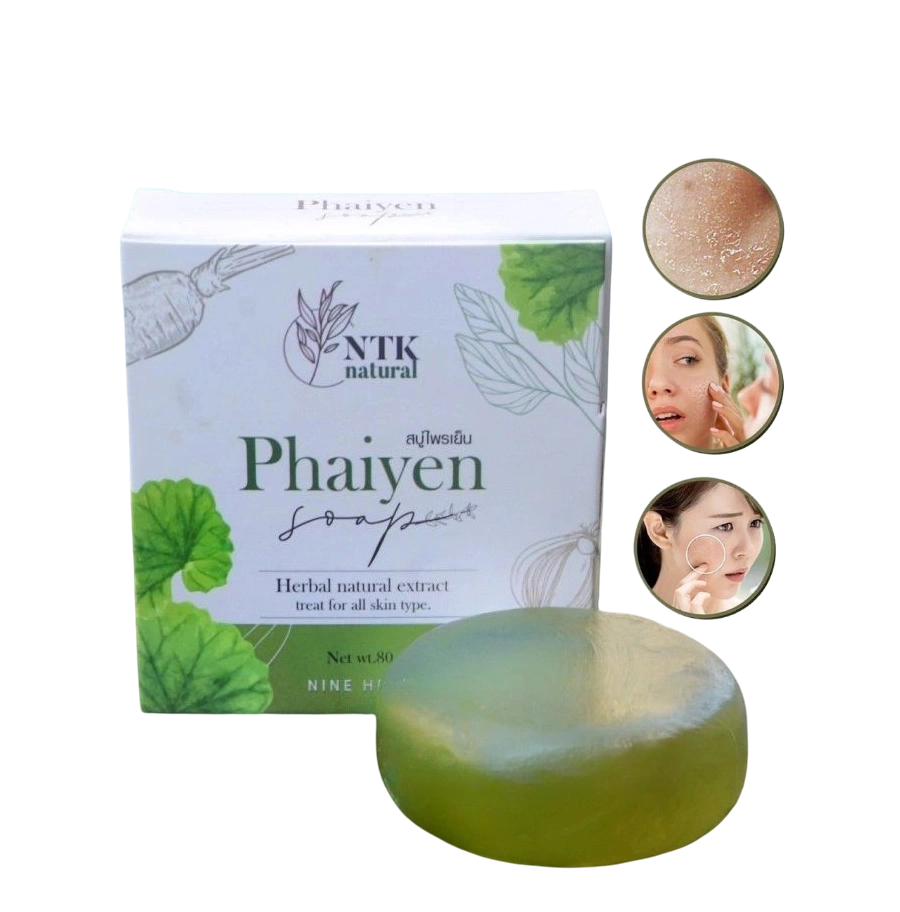 Xà phòng dưỡng ẩm ngăn ngừa mụn chiết xuất thảo dược Phaiyen Soap