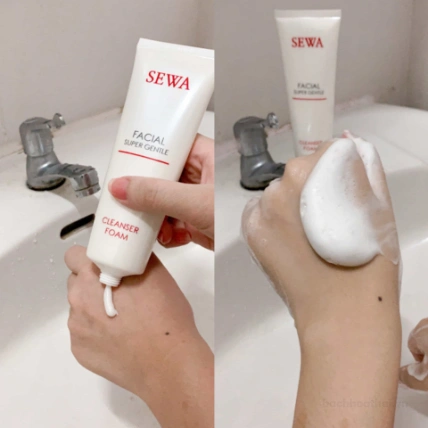 Sữa rửa mặt tạo bọt Sewa Facial Cleansing Foam Thái Lan  ảnh 10