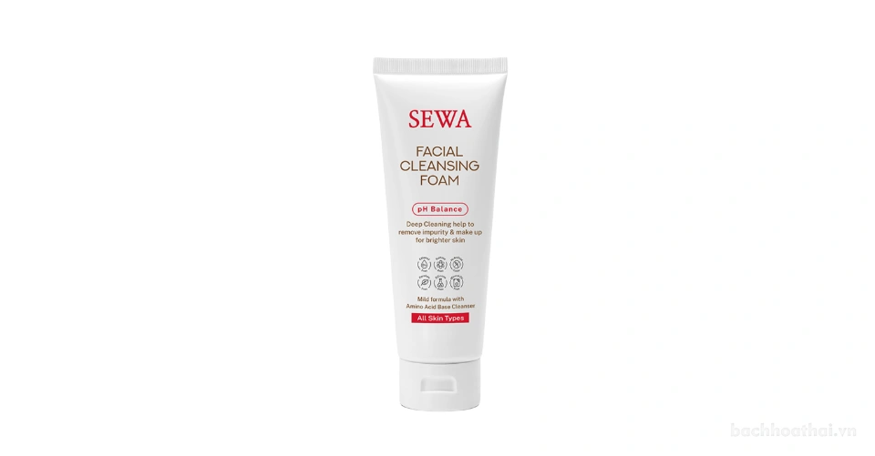 Sữa rửa mặt tạo bọt Sewa Facial Cleansing Foam Thái Lan