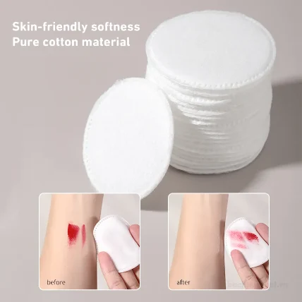 Bông tẩy trang dạng cây tròn nội địa trung LMLTop 150 miếng ảnh 4