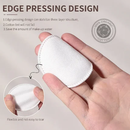 Bông tẩy trang dạng cây tròn nội địa trung LMLTop 150 miếng ảnh 5