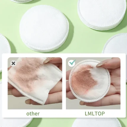 Bông tẩy trang dạng cây tròn nội địa trung LMLTop 150 miếng ảnh 13