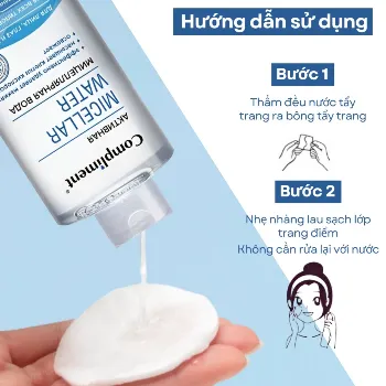 Ảnh sản phẩm Nước tẩy trang Compliment Micellar Water làm sạch sâu dành cho da mụn, nhạy cảm 400ml 2