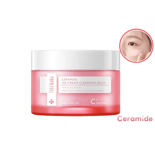 Ảnh sản phẩm Kem tẩy trang Papa Feel Ceramide Ice Cream Cleansing Balm 40gr 1