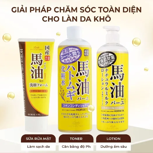 Ảnh sản phẩm Sữa rửa mặt dầu ngựa LOSHI HORSE OIL sạch sâu dưỡng ẩm 130gr 2